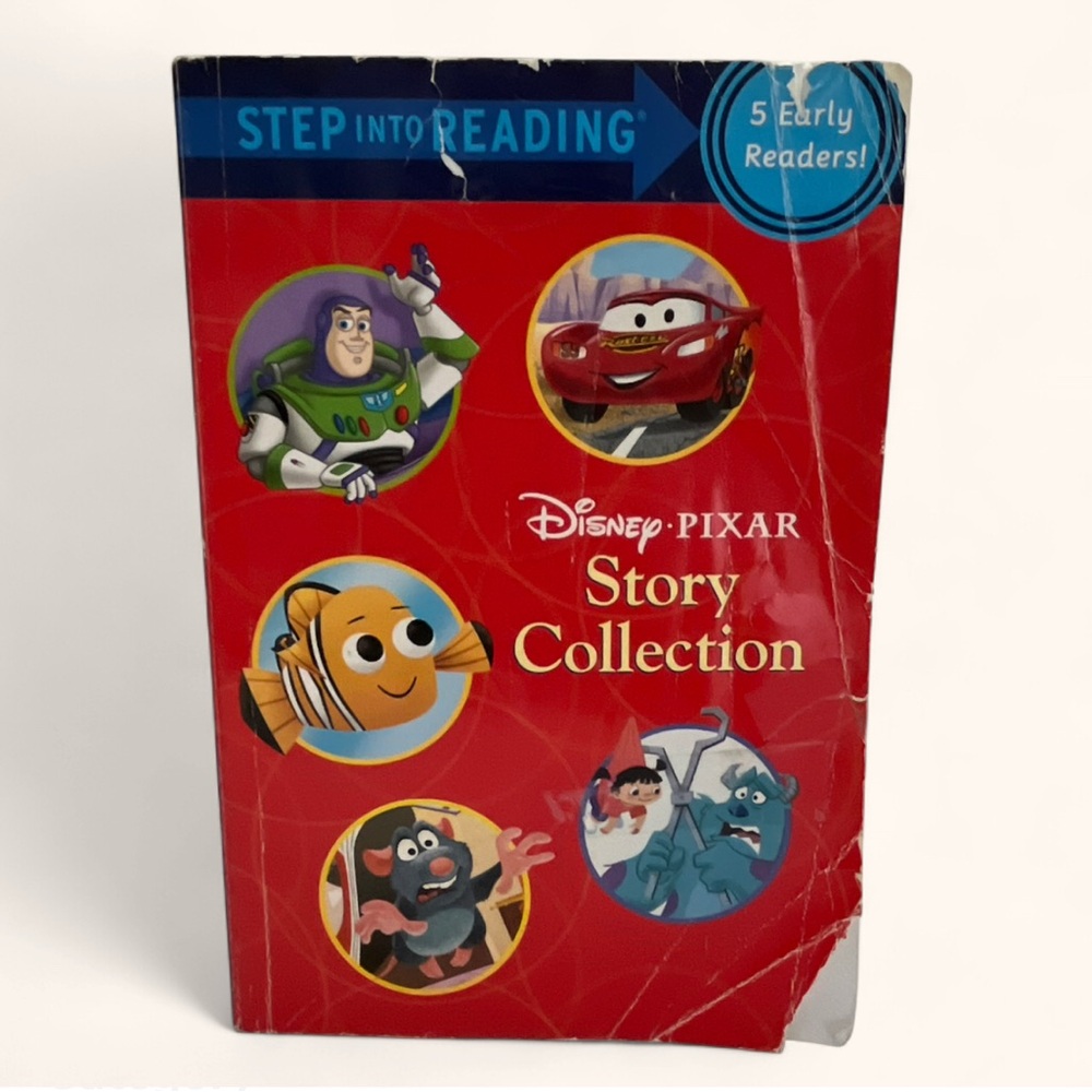 Step Into Reading 5 in 1 Disney Pixar Collection Childrens Paperback Book